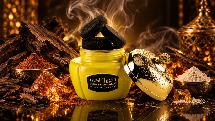 Holy Oud Bukhoor Al Malaki 80G blog cover