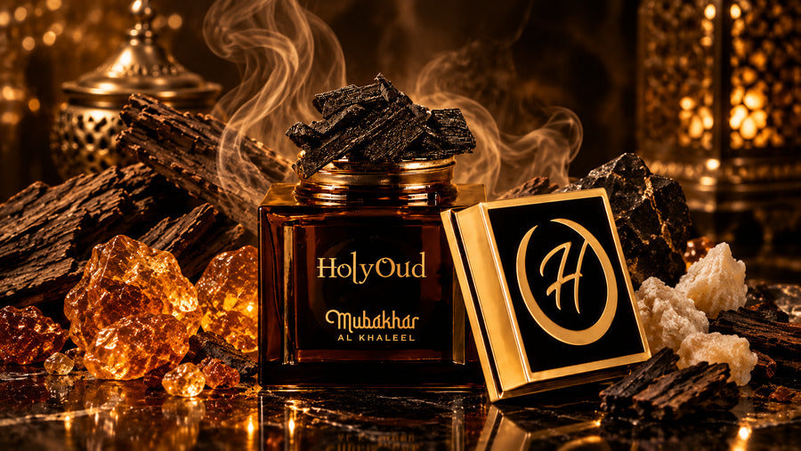 Holy Oud Bukhoor Mubakhar Al Khaleel 50G blog cover