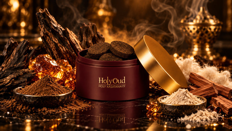 Holy Oud Dukhoon Holy Kasatanayiy 100G blog cover