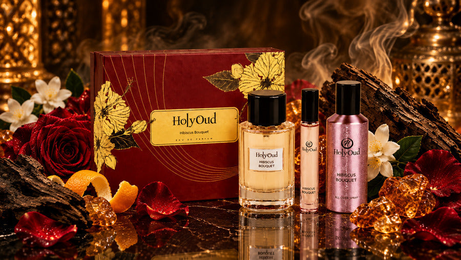 Holy Oud Hibiscus Bouquet EDP Unisex 100ML Set blog cover