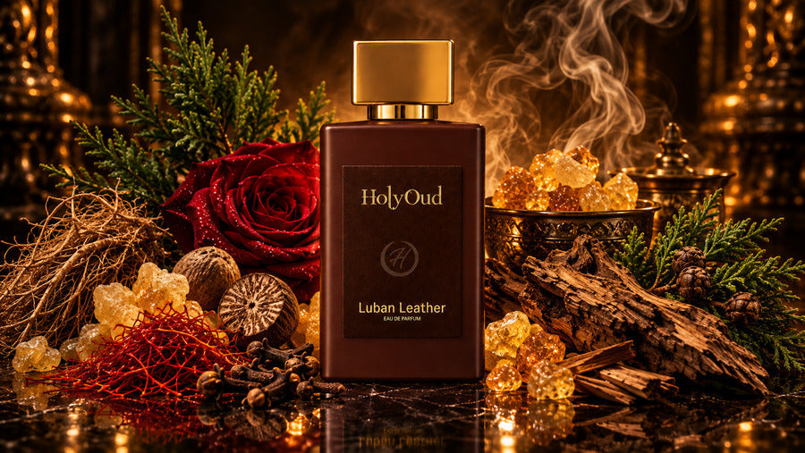Holy Oud Luban Leather EDP For Men 100ML blog cover