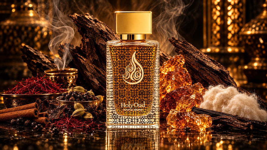 Holy Oud Rouh Al Emarat Extrait De Parfum For Men 100ML blog cover
