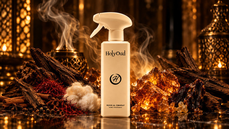 Holy Oud Rouh Al Emarat Home Fragrance 500ML blog cover